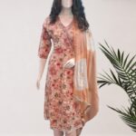 Pure Cotton Floral Suit